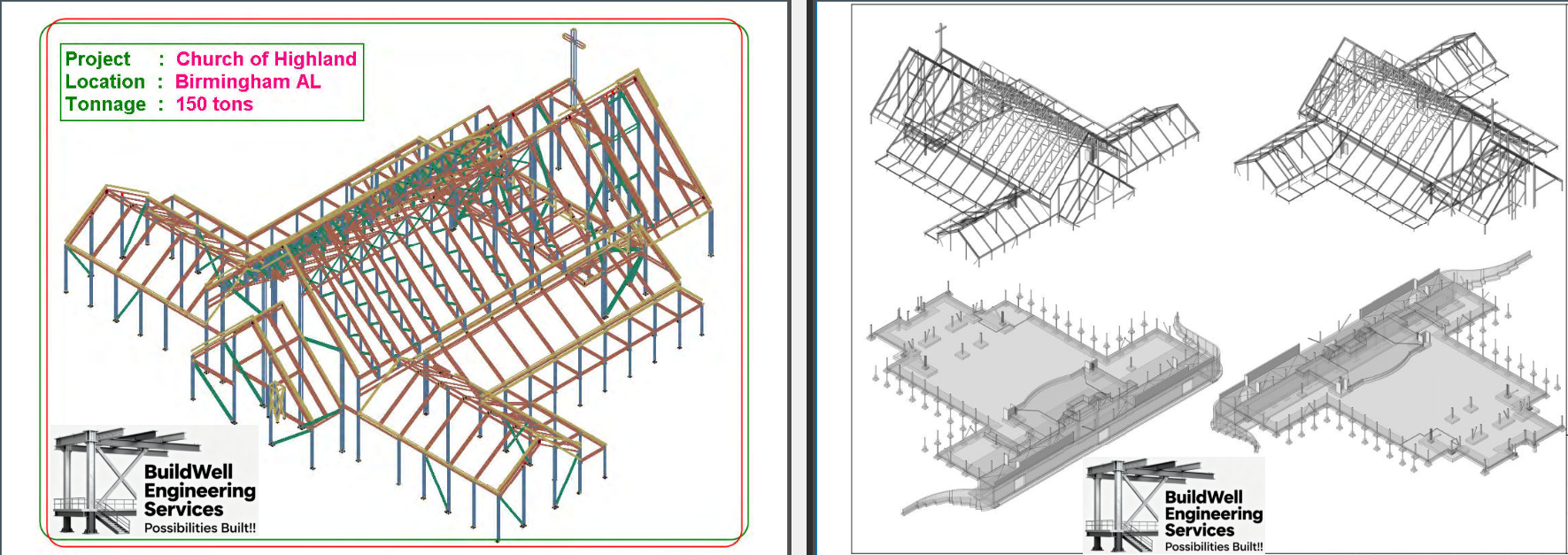 Montana Anglican Church SDS2 steel model
